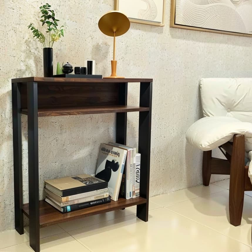 Aparador mesinha todo MDF, mesa de apoio, escritório, sala, cozinha