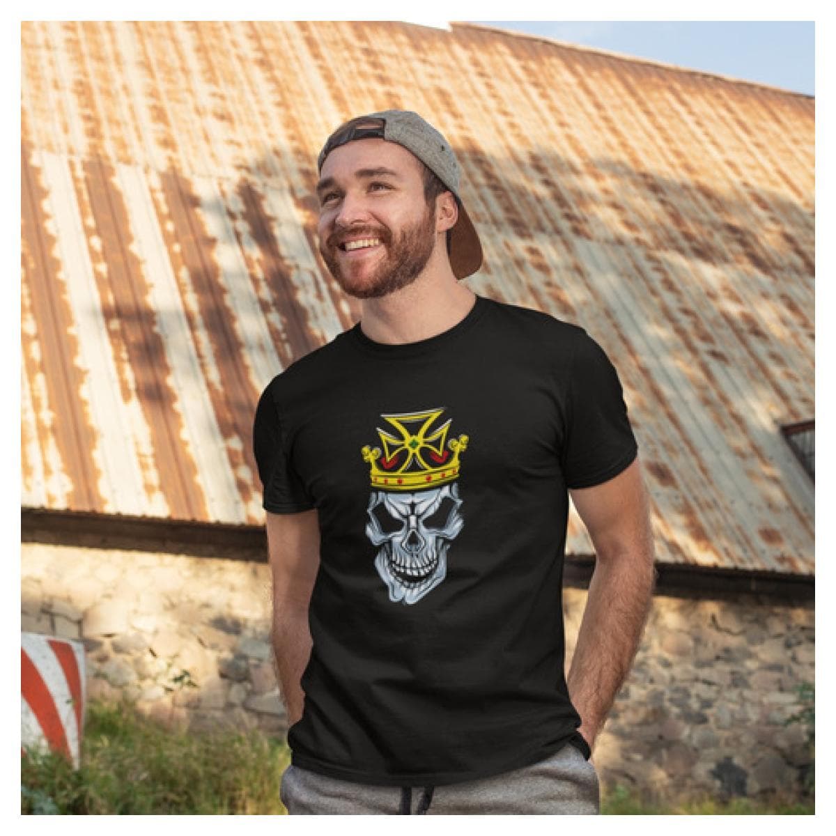 Camiseta Algodao Streetwear Caveira Escur Halloween Dark Dtf