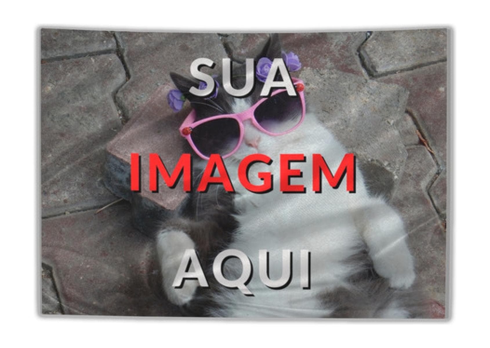 Bandeira Sua Imagem Personalizada Para Quarto Sala Parede