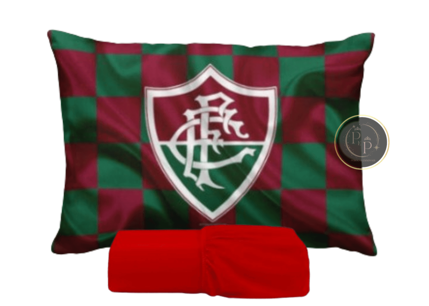 JOGO DE LENÇOL INFANTIL DE LUXO FLUMINENSE FRONHA TRAVESSEIRO LENÇOL DE ELASTICO SOLTEIRO