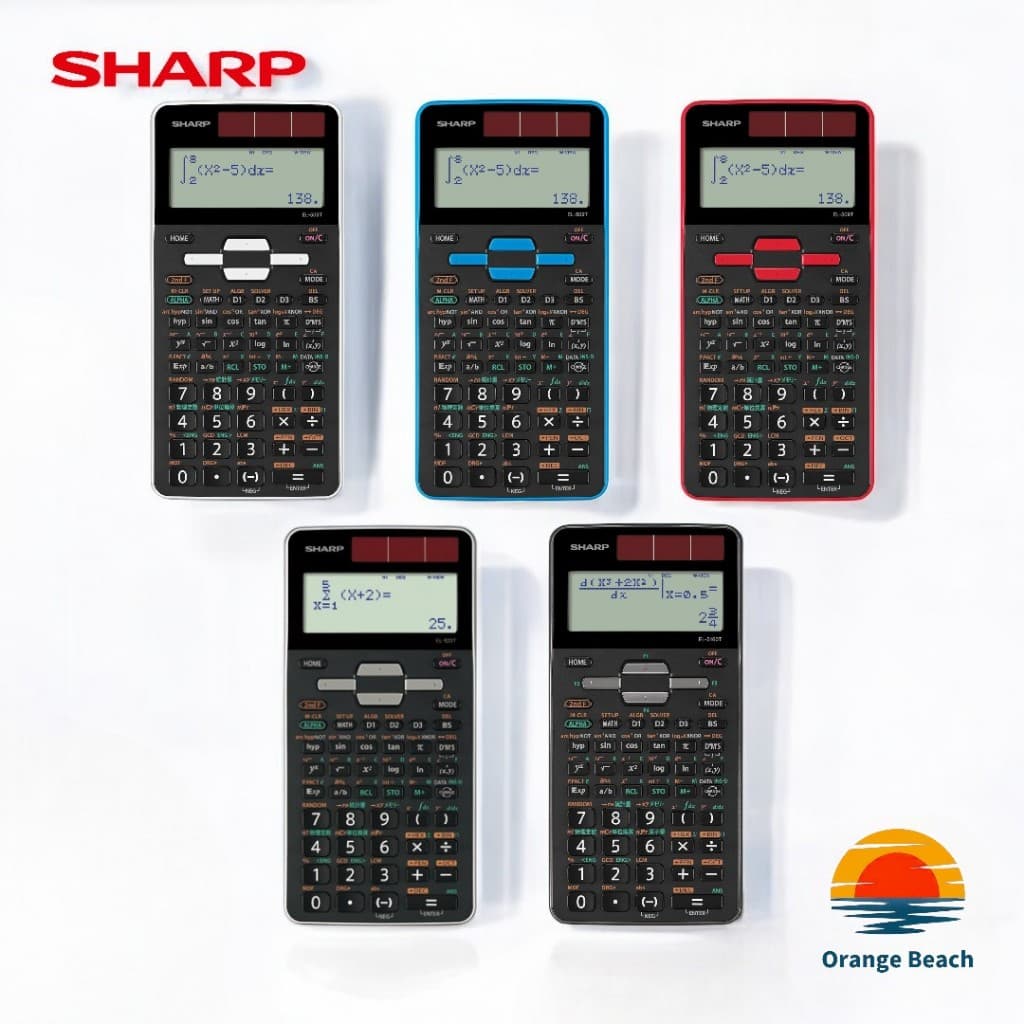 SHARP Calculadora Científica Pitágoras/Display Japonês/10+2 Dígitos/Multifuncional