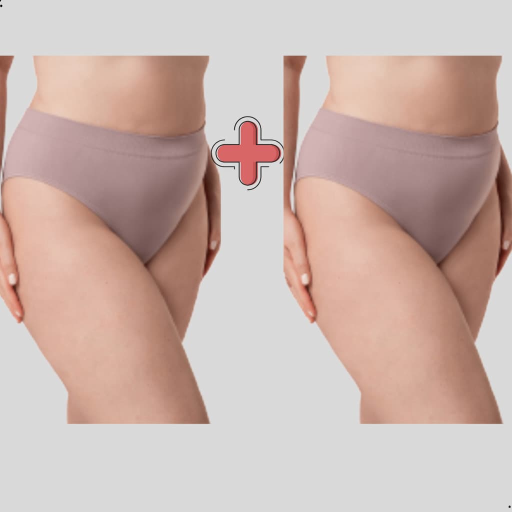 Kit Calcinha  Plus Size Cintura Alta Lupo Original