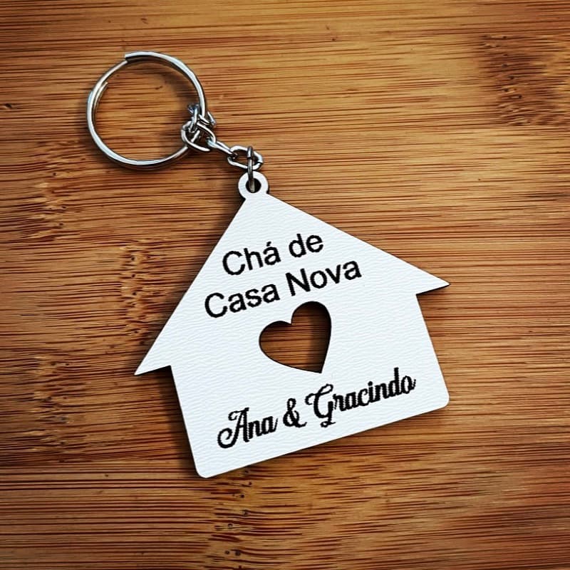 Kit Chaveiros MDF Lembrancinha Chá de Casa Nova / Chá de Cozinha / Chá de Panela