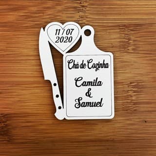 Kit Imãs de Geladeira Tábua de Churrasco - Chá de Cozinha / Chá de Casa Nova e Chá de Panela