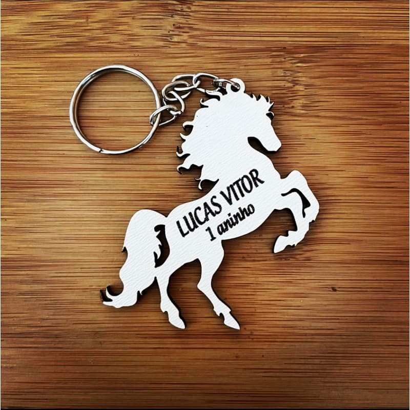 Kit Chaveiros MDF Tema Cavalo – Lembrancinhas Fazendinha e Aniversário