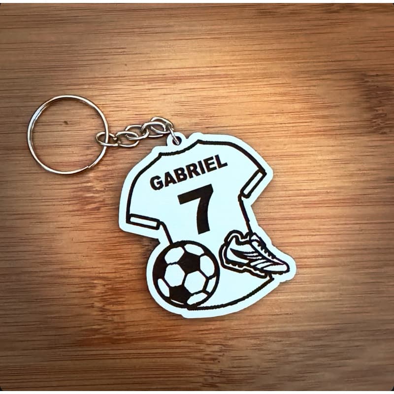Kit Chaveiros MDF Futebol – Lembrancinha de Aniversário