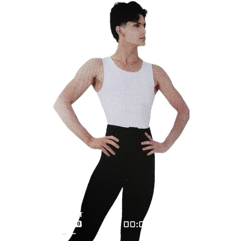 Calça Legging Bailarino masculino, na cor preta tamanho Adulto  (Marca.Stelariss)