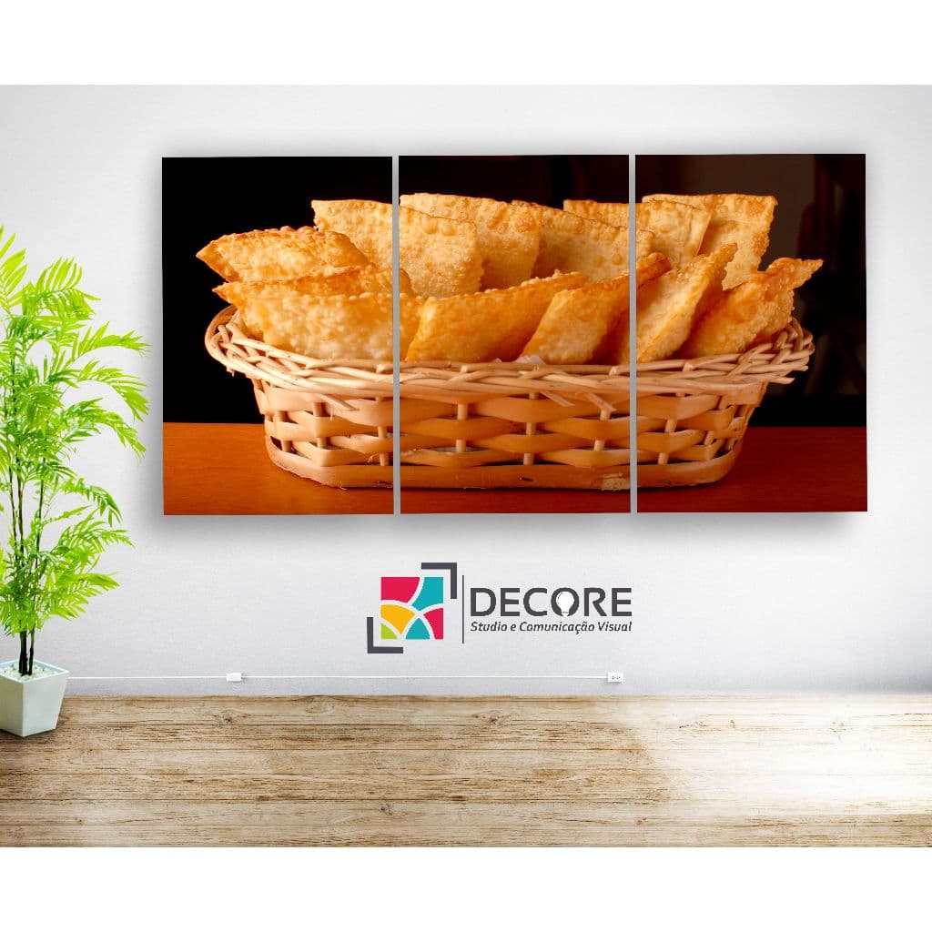 quadro decorativo pastel delicioso decoração lanchonete resturante bar cozinha