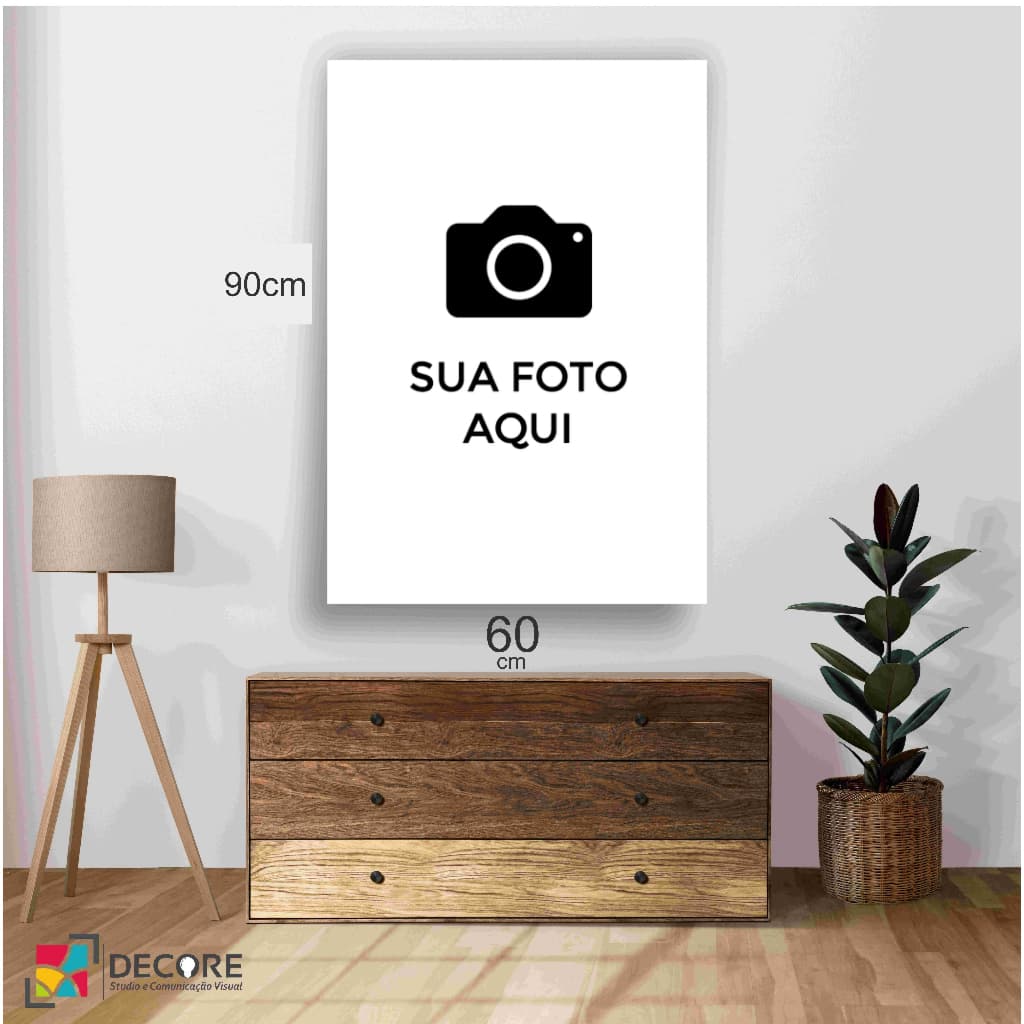 quadro decorativo moderno com sua imagem tamanho 90x60 decoração sala quarto hall