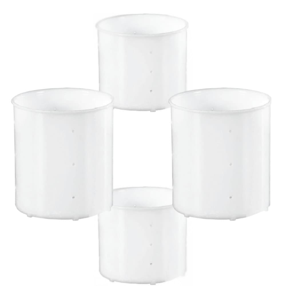 KIT 4 FORMAS 2 DE 500GR E 2 DE 250GR P/ QUEIJO E RICOTA