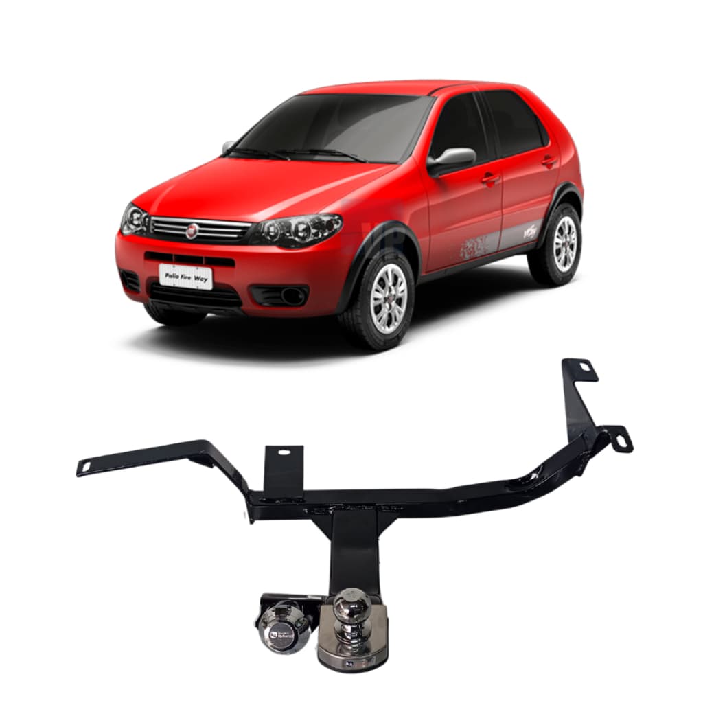 Engate Reboque Homologado Original Fiat Palio 2004/ 2010 Acabamento Alto Padrão