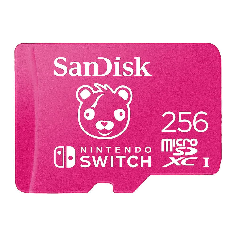 Cartão de Memória Micro Sd Sandisk 256gb Ed. Fortnite 100Mbs