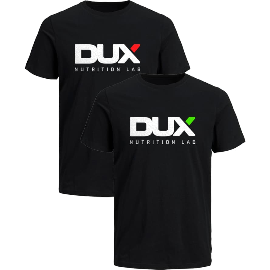 Kit 2 Camiseta Dux Nutrition Lab Red Green Treino Academia Original Camisa Musculação