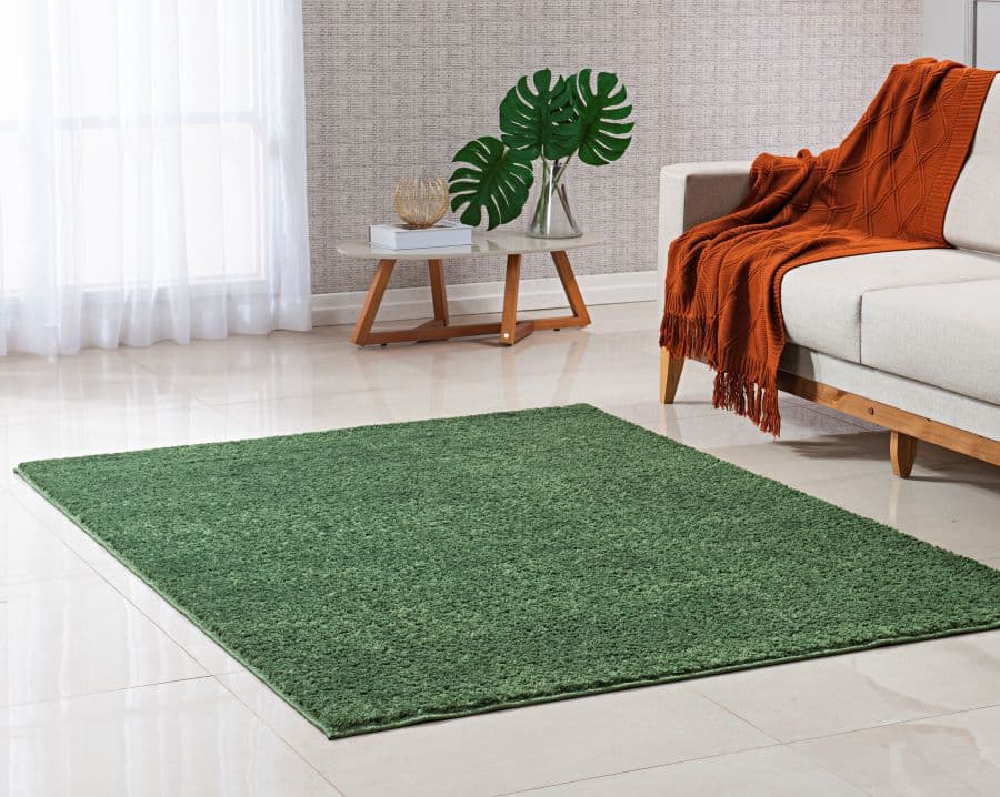 Tapete Quadrado 1,50 X 1,50 Pelo Curto E Macio 100% Antiderrapante Sala Quarto Escritorio Loja Linha Classic Oasis