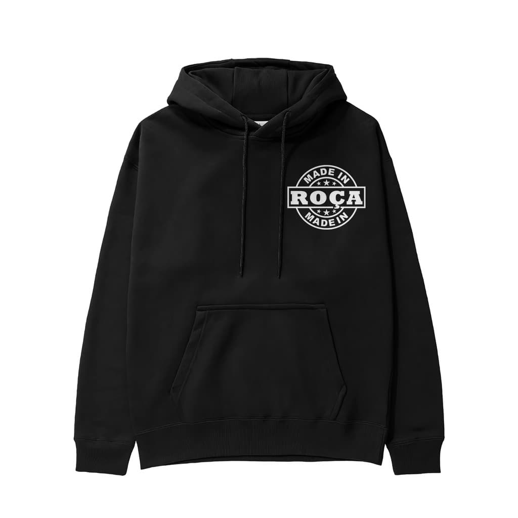 Moletom Masculino Blusa de Frio Estampada Canguru Made In Roça 2 Flanelada