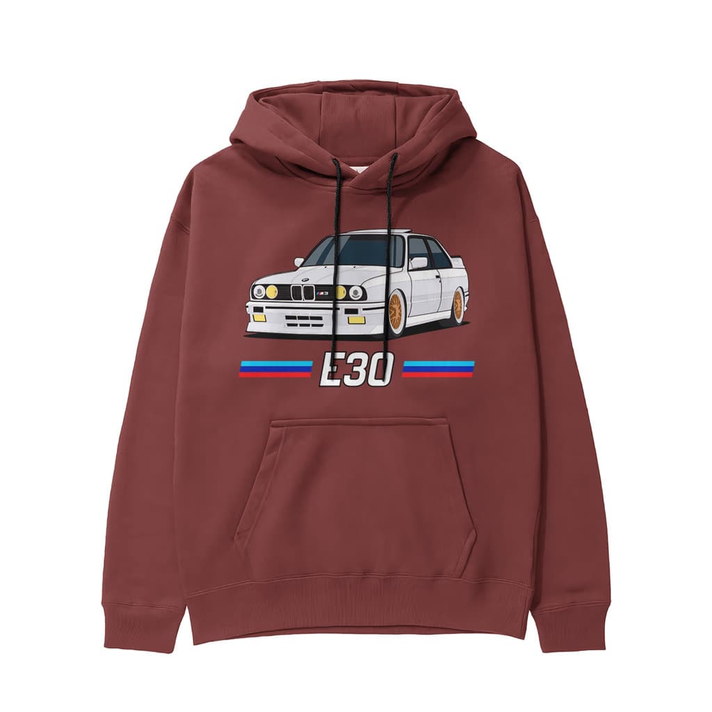 Blusa de Moletom Estampada E30 Masculina Com Capuz e Bolso Macia e Quente