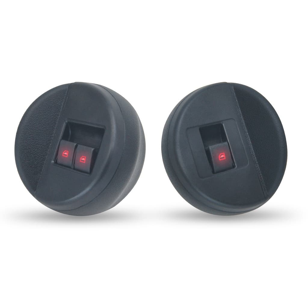 Moldura De Vidro Eletrico Gol Saveiro Parati G4 + Botão Par