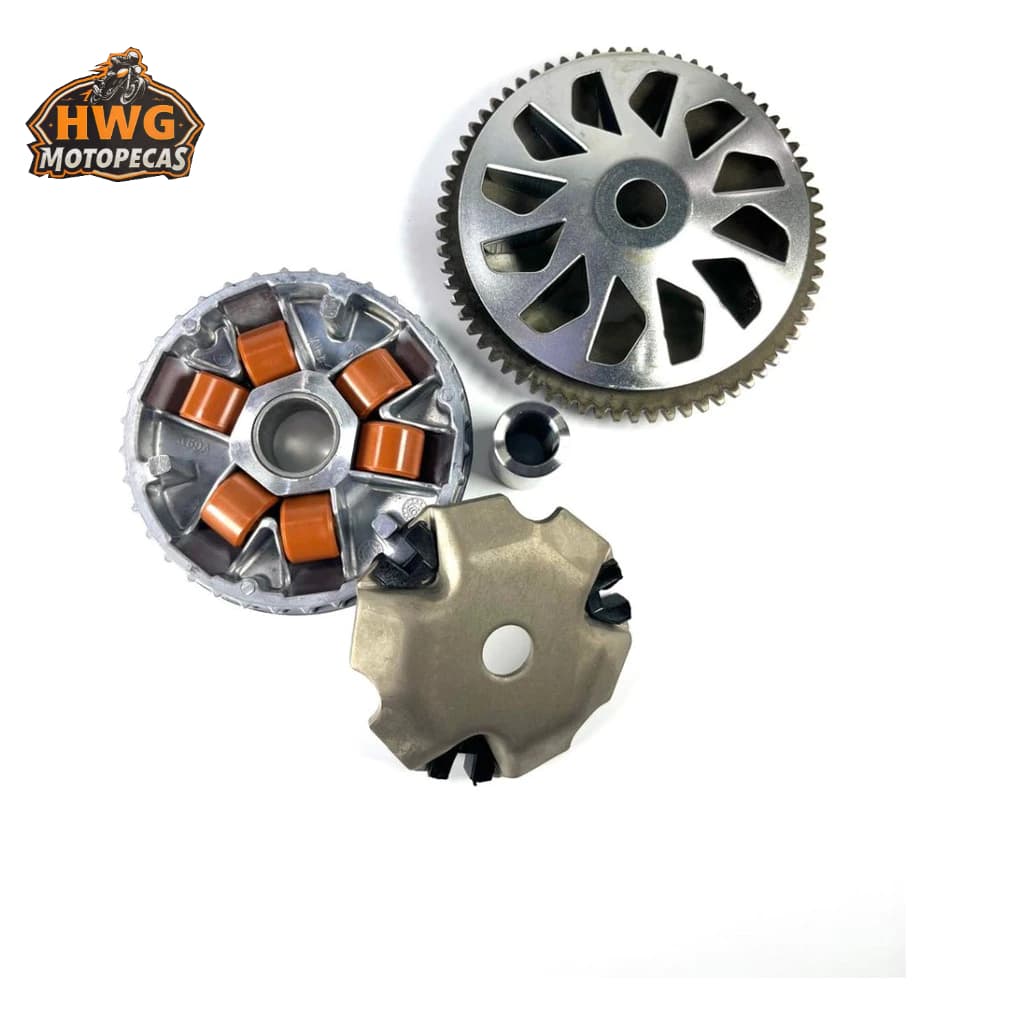 Kit Embreagem Completo Honda Elite 125 2009 a 2022 HWG