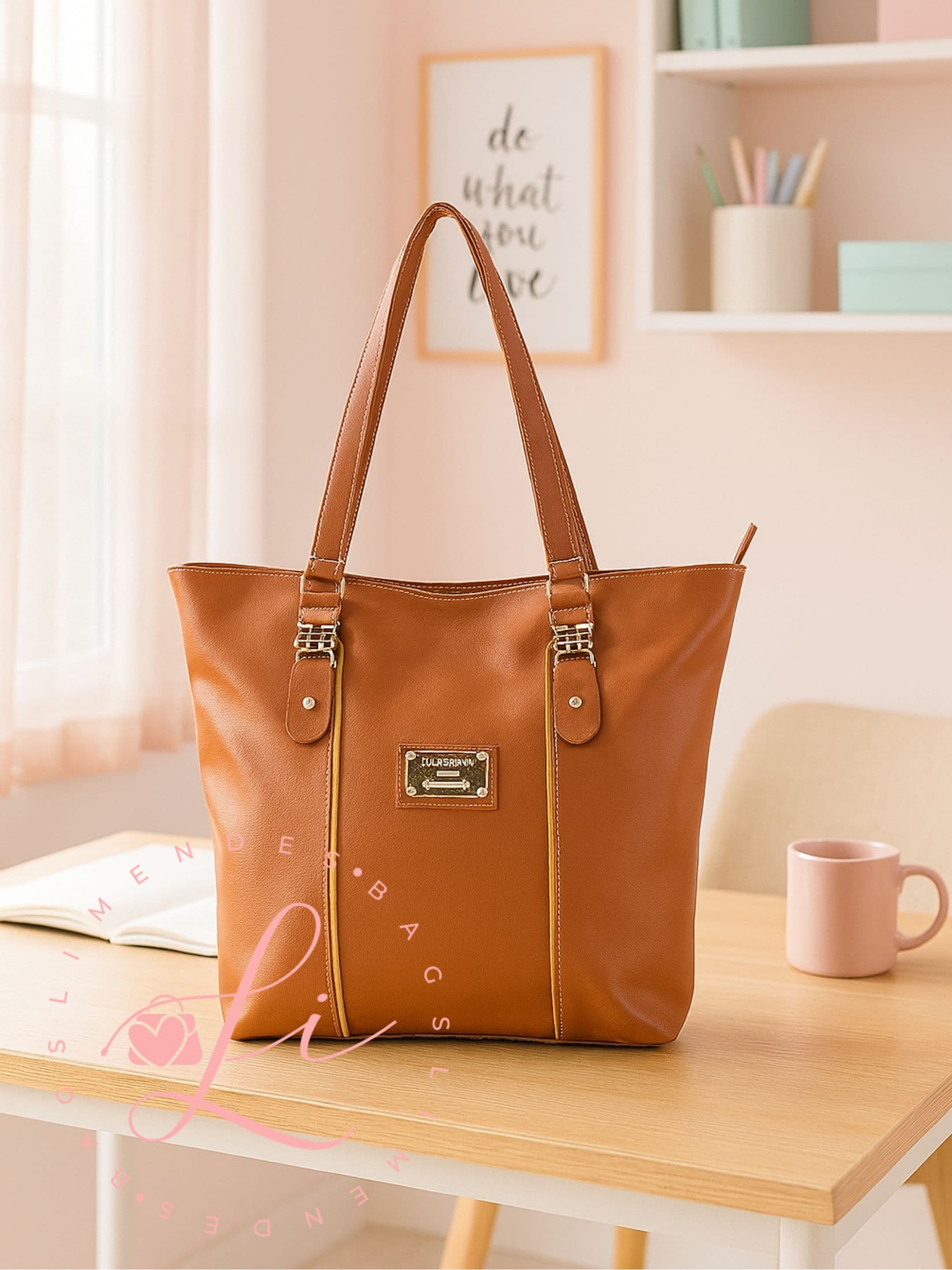 Bolsa Feminina Clássica Em Courino Fábrica Varejo
