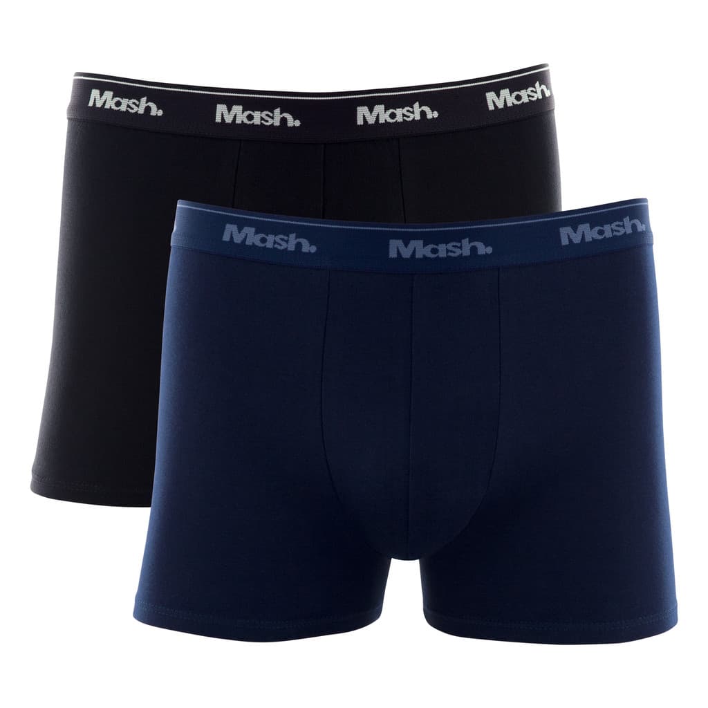 Kit 2 Cuecas Boxer Mash Extra Grande 170.67 Combo Promoção Original Algodão