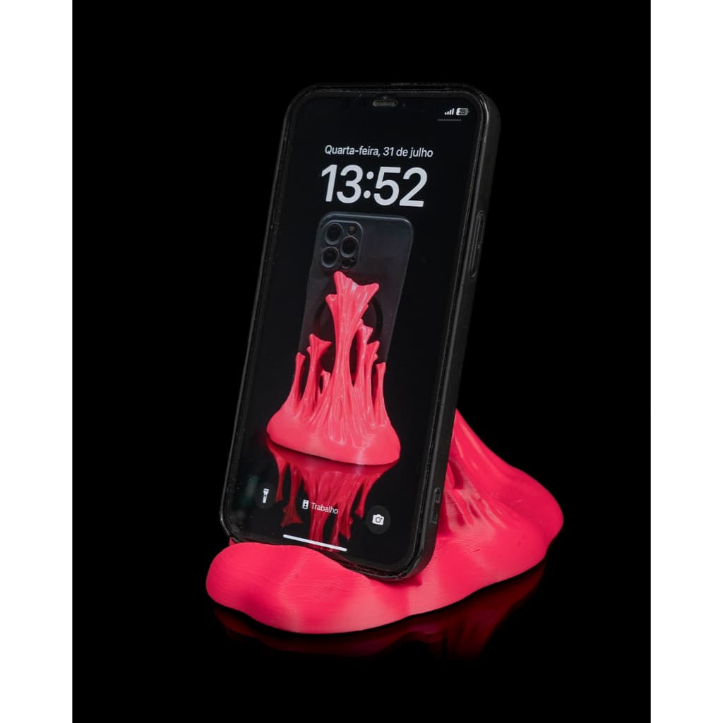 Suporte de Celular Efeito de Gosma - Decoração para Halloween