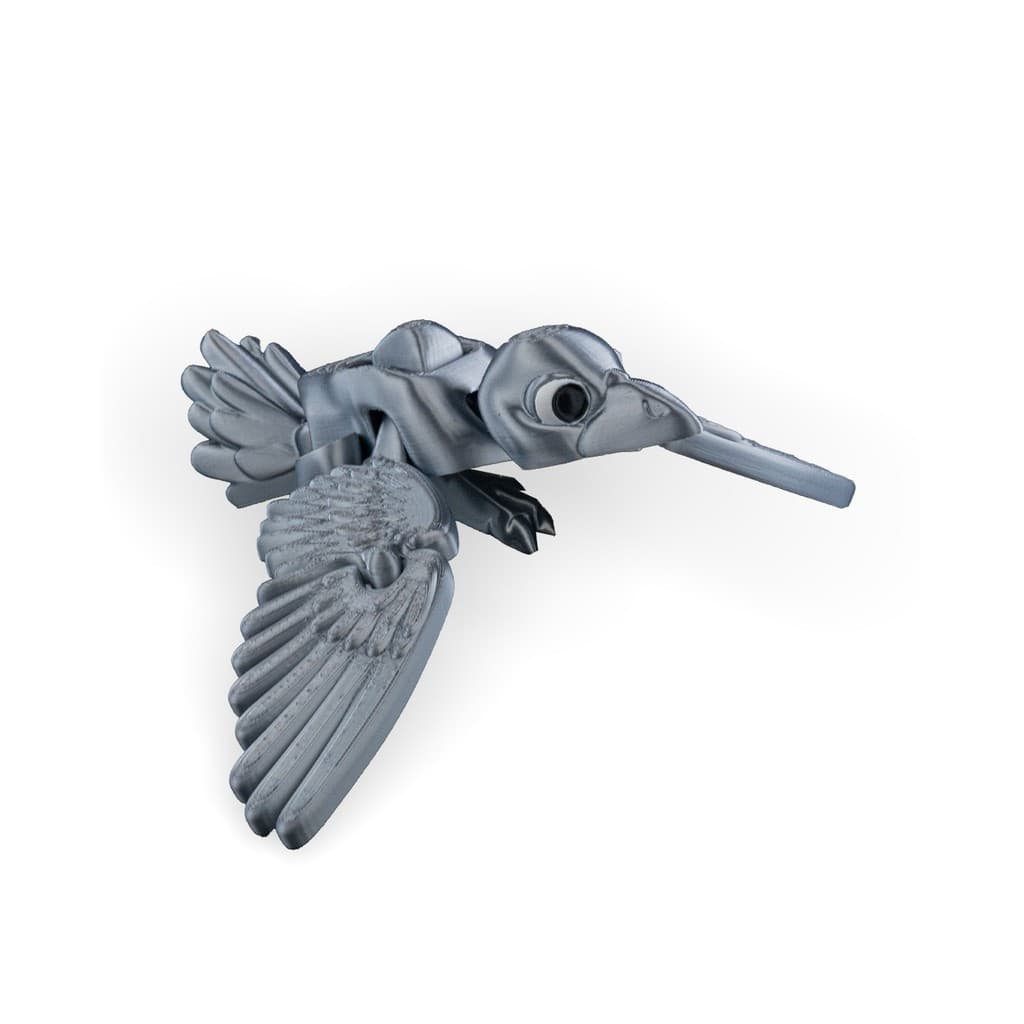 Brinquedo Pássaro Corvo Miniatura Articulado - Presente para Criança