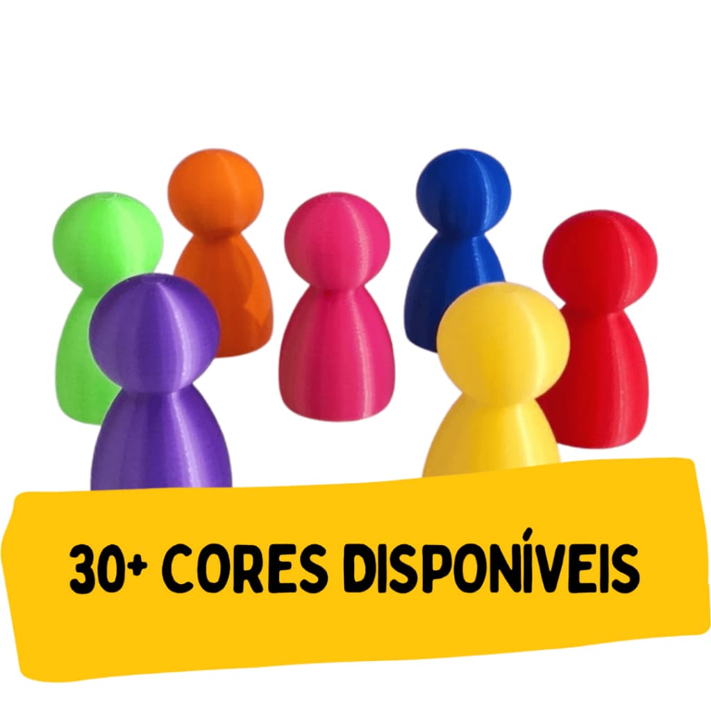 Kit de Pinos estilo Waldorf - Peões de Desenvolvimento Infantil