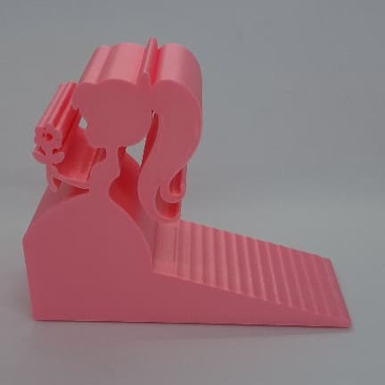 Prendedor para Porta - Princesa - Presente para Quarto de Criança - Trava Fecho Batente Segura Porta