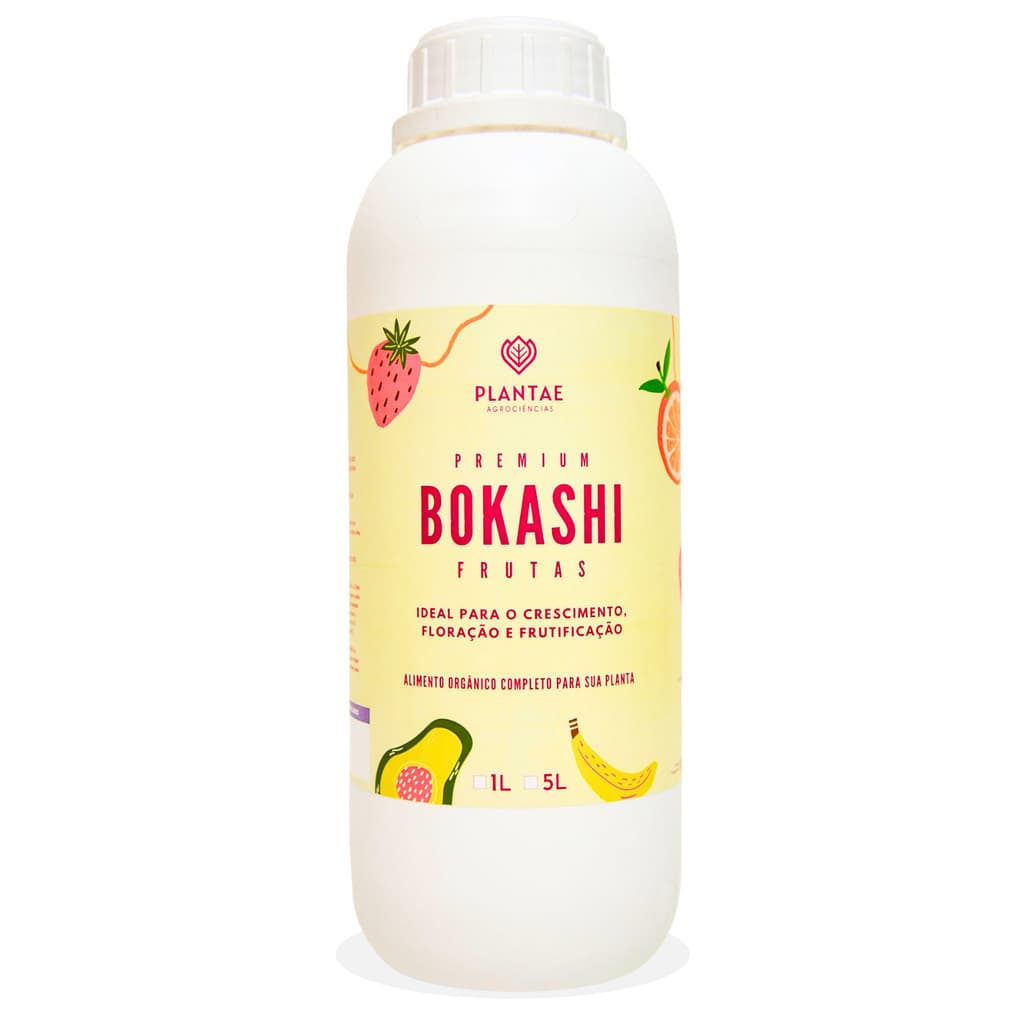 Fertilizante Adubo Bokashi Frutas Jabuticabeiras 1 Litro