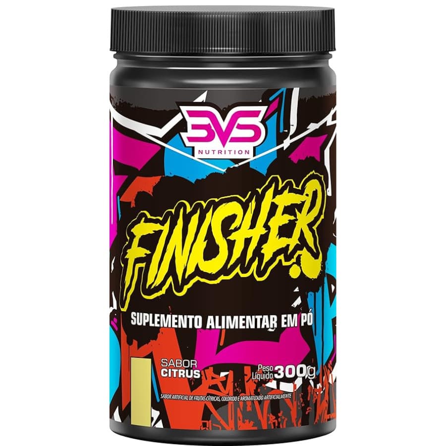 Pós Treino Intra Treino Finisher 300g - Com 7 Ingredientes para recuperação do treino e anti-fadiga
