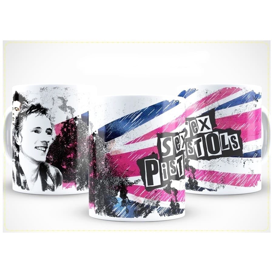 Caneca de bandas de rock punk Sex Pistols Mod.1