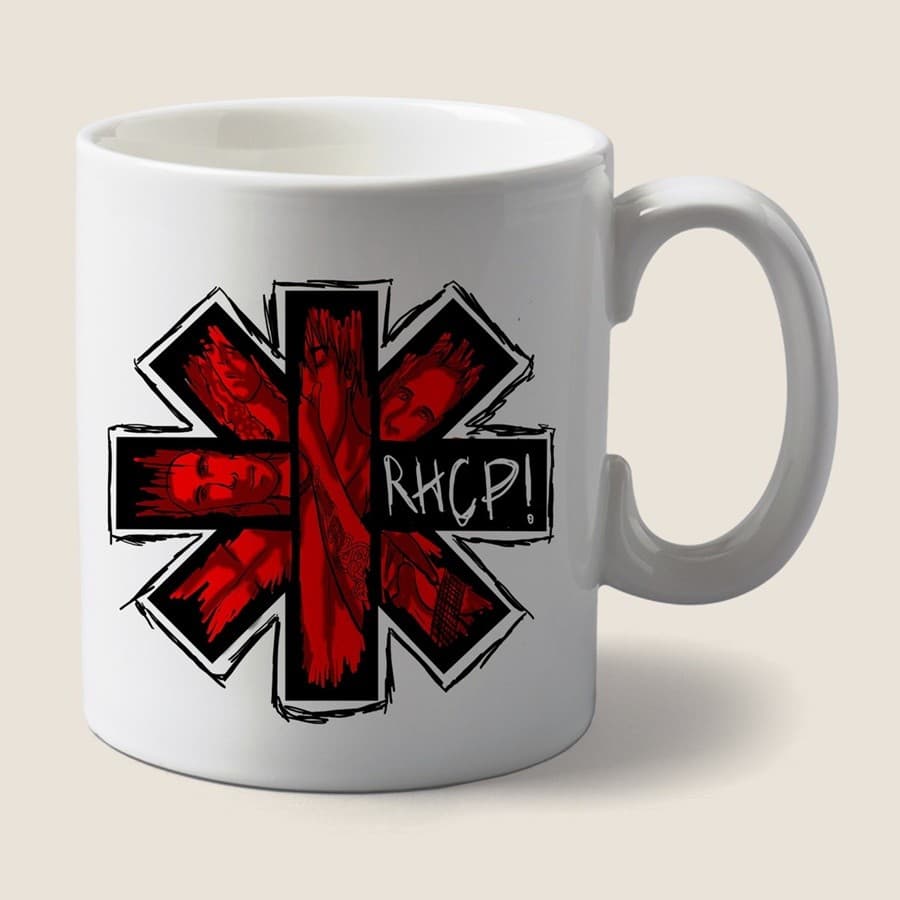 Caneca de bandas de rock Red Hot Chilli Peppers