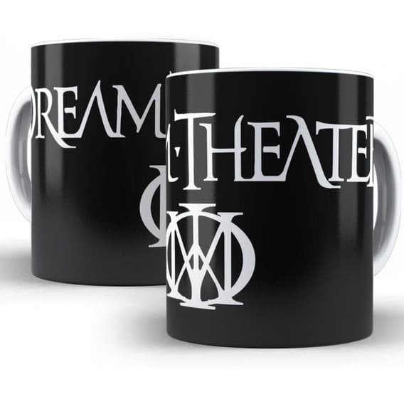 Caneca Branca bandas de rock Dream Theater