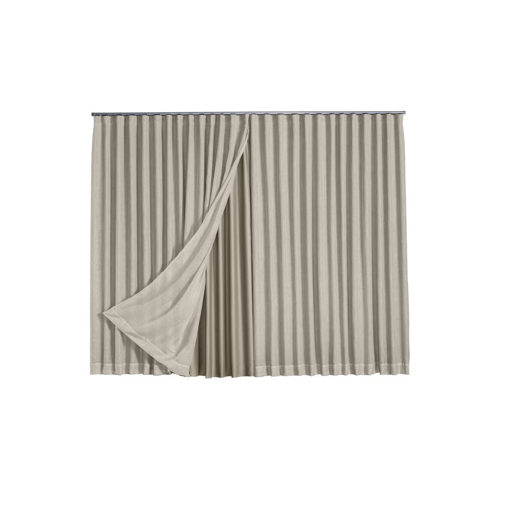 Cortina Microfibra  com Linho  2,80 x 1,80  Corta Luz  para Trilho