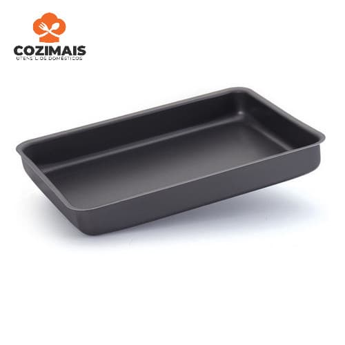 Forma Assadeira Retangular Antiaderente Alta N°02