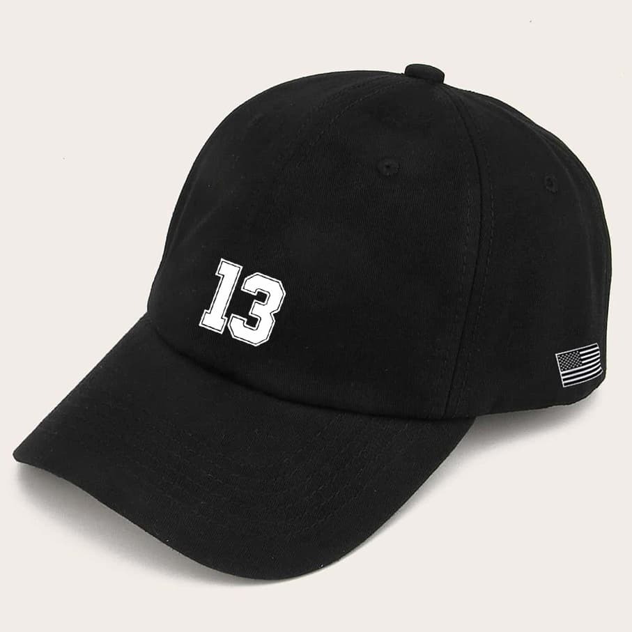 Boné masculino baseball 13 Numero Estilobone preto original Tribos