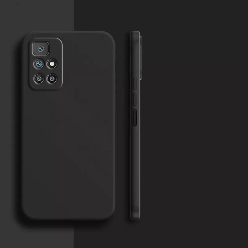 Capa Capinha Aveludada + Película Fosca Privacidade 3d P/ Xiaomi Poco M4 pro 5g