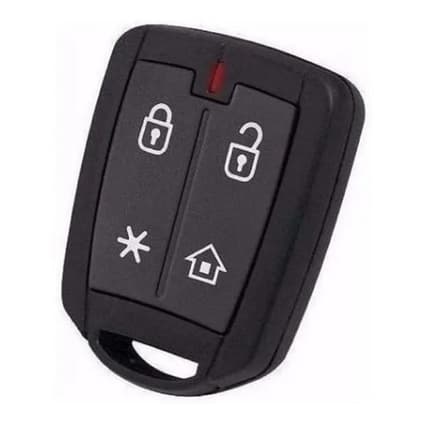 Capa Carcaça Controle Alarme Positron Px42 4 Botoes Carro