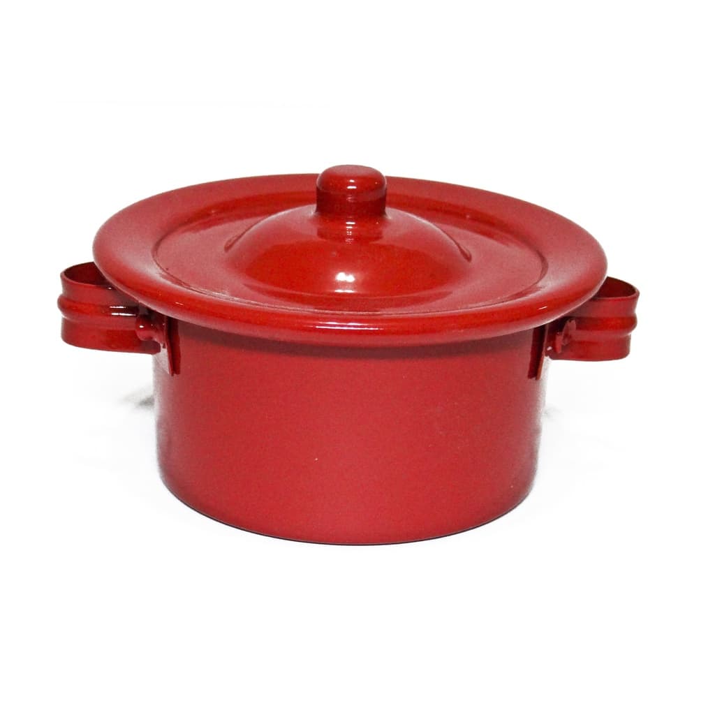 KIT COM 15 MINI CAÇAROLA EM ALUMINIO COLORIDAS