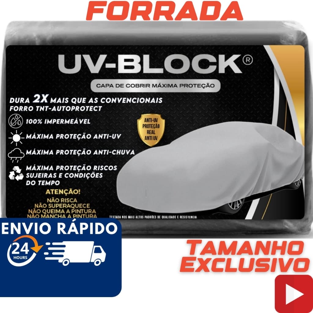 Capa Cobrir Carro Gol G4 100% Impermeável Forrada
