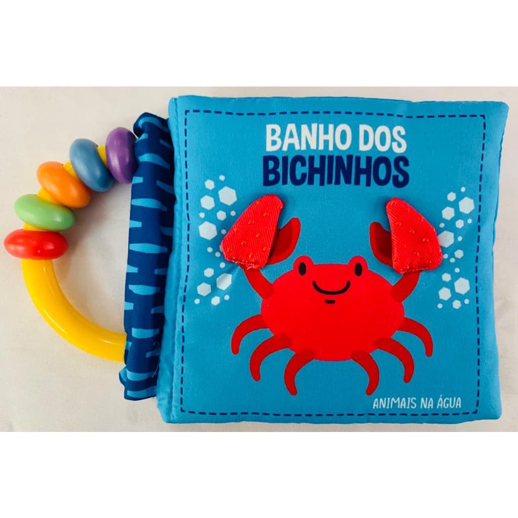 Livro Chocalho - Banho Dos Bichinhos
