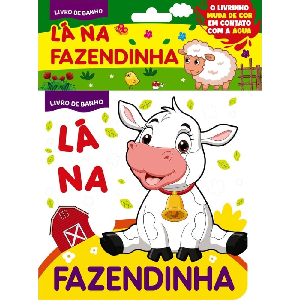 Livro La Na Fazendinha Livro De Banho