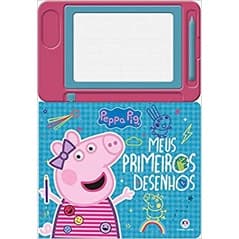 Livro Lousa Magnetica - Peppa Pig - Meus Primeiros Desenhos