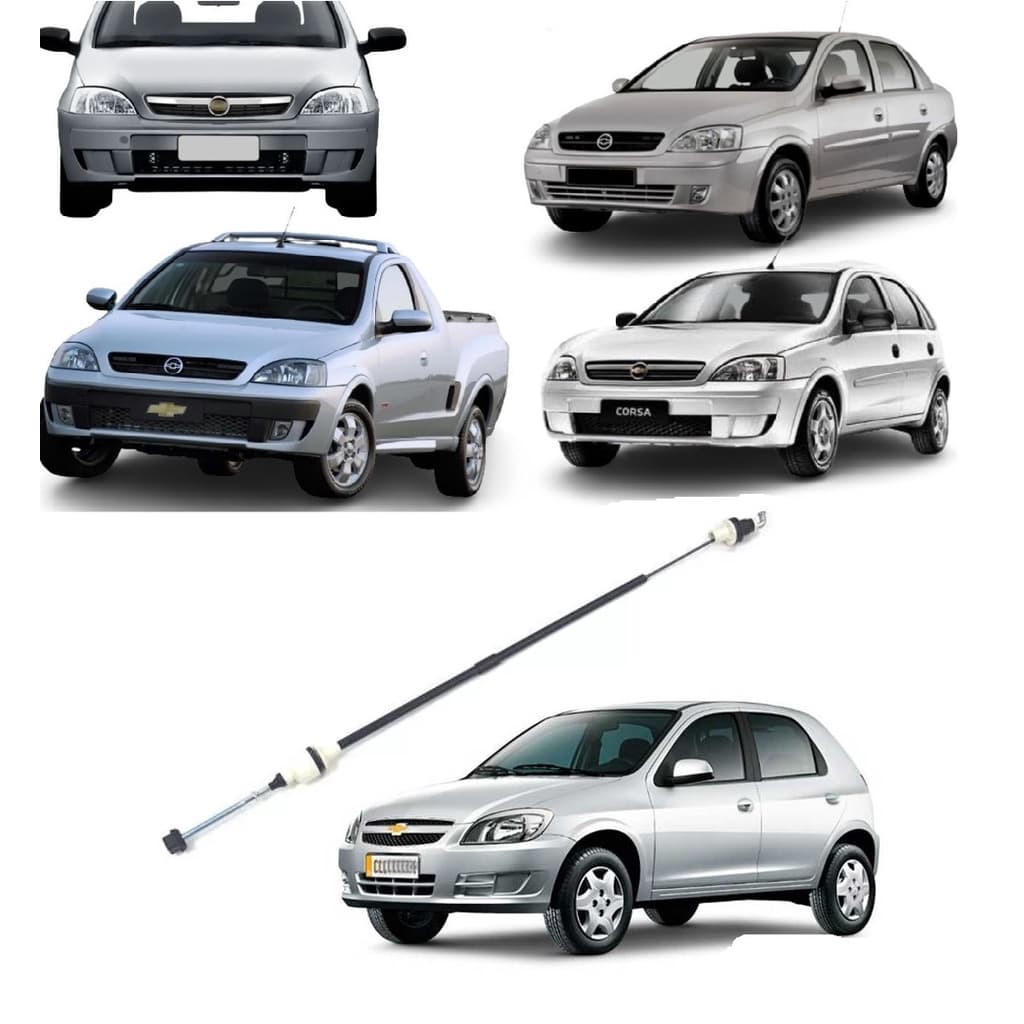Cabo Embreagem Agile Corsa Pick Corsa Celta Classic Montana Prisma 1.0
