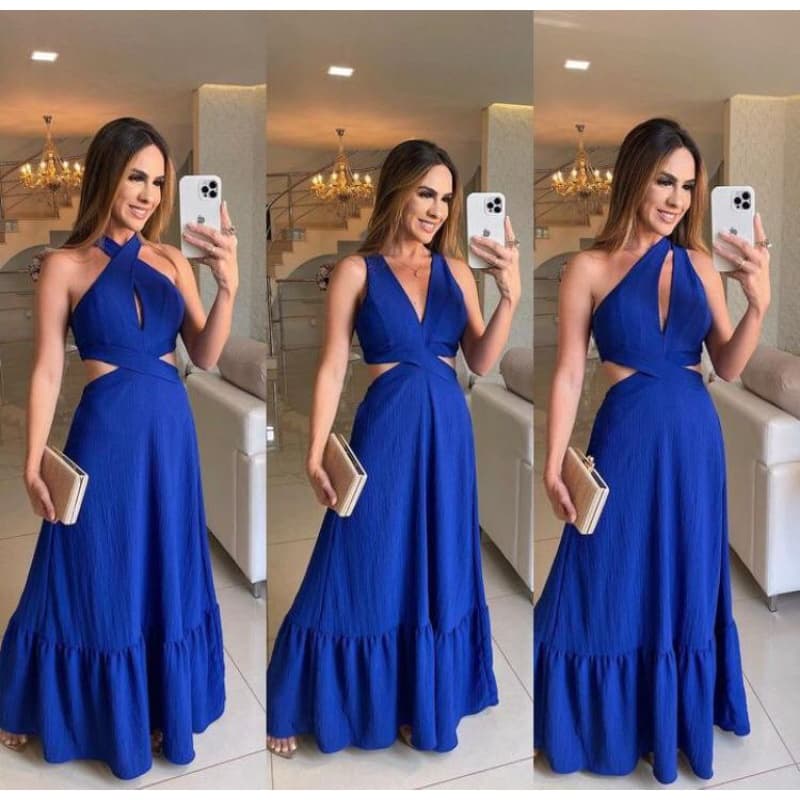 Vestido Multi Formas com três formas de uso Três looks diferentes