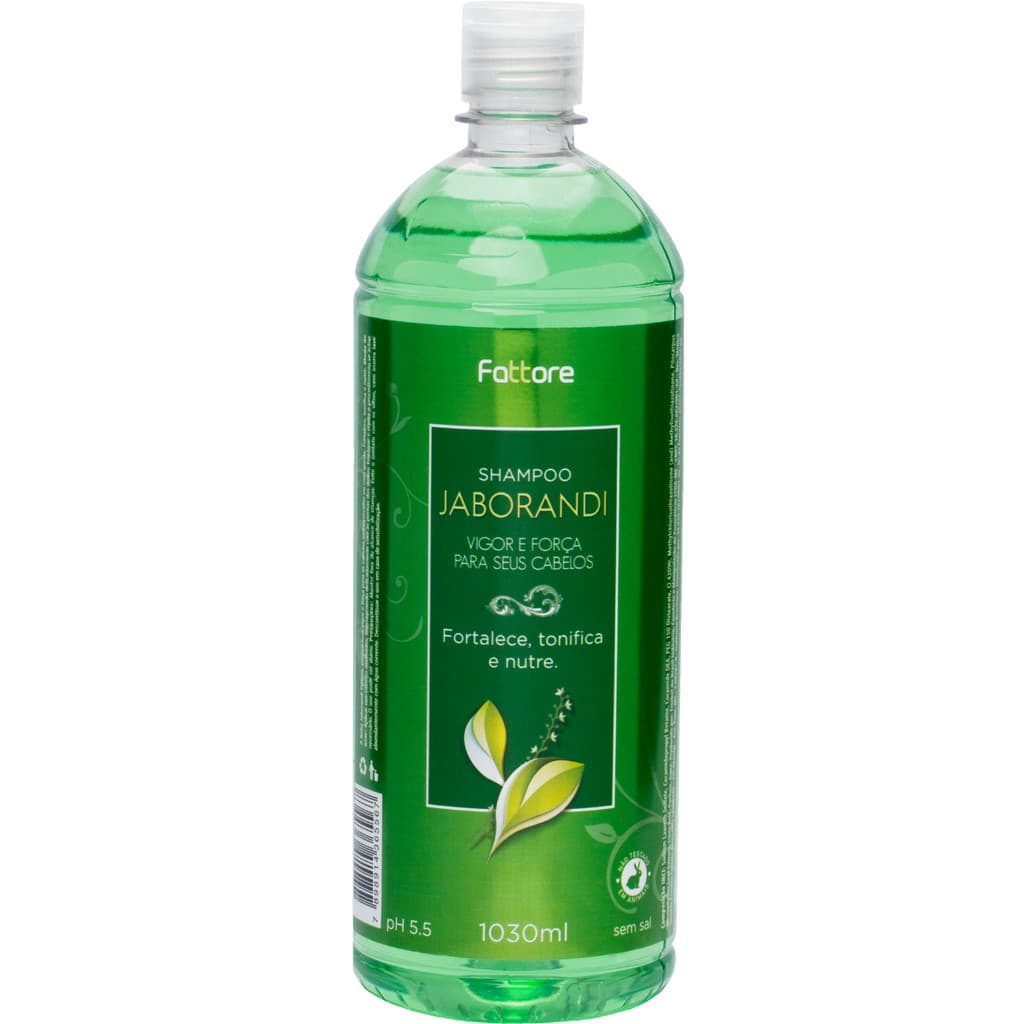 Shampoo Fattore Jaborandi 1030ml Vigor e Força