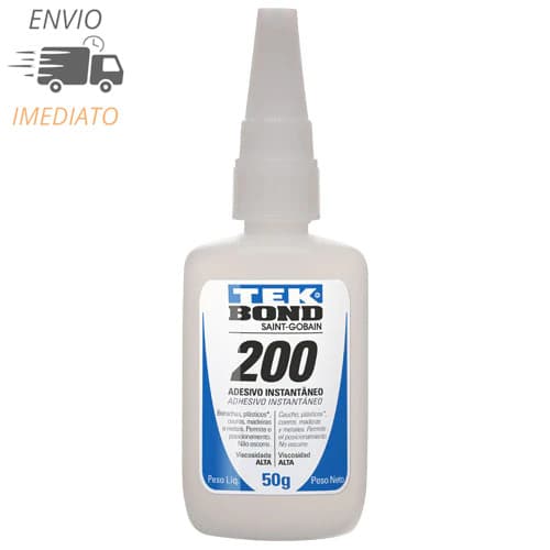 Adesivo Instantâneo 200 Tekbond (50,100g)