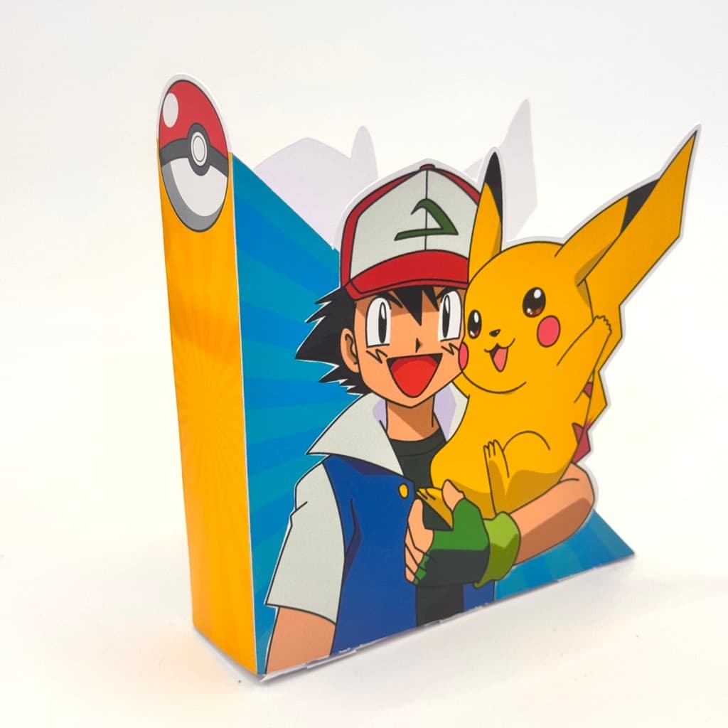Centros de mesa porta guardanapo SEM NOME Pokemon para colar