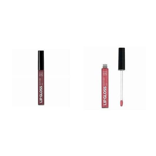 kit Gloss Labial Avon Ultra Color  1 nude rubi + 1 nude glow