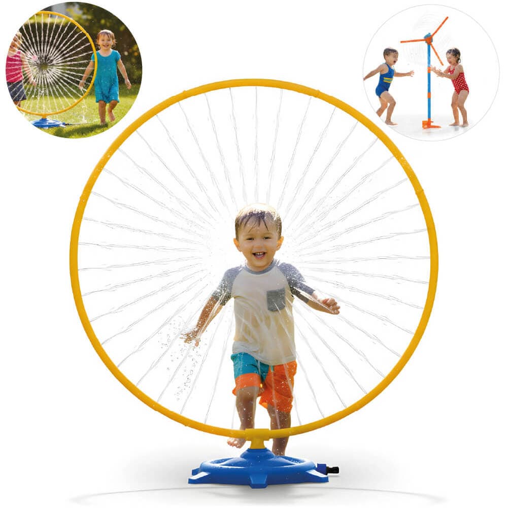Gira Splash Brinquedo De Água Infantil Com Jatos Giratório